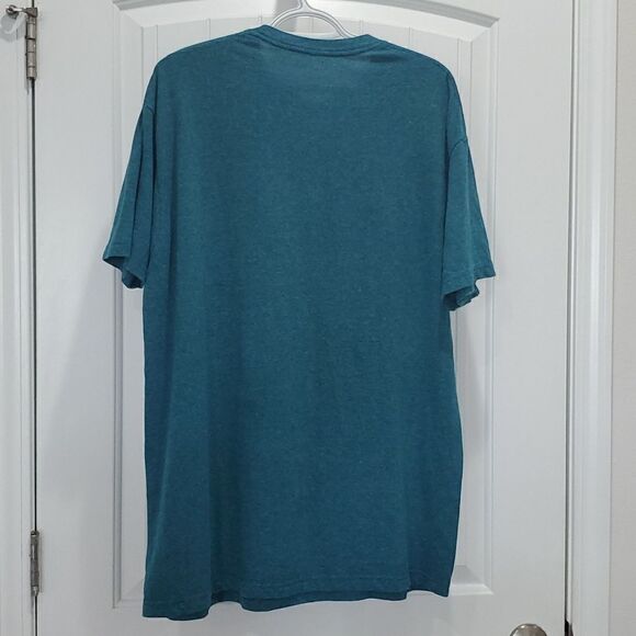 Levi’s Mens Teal Aztec Graphic Logo T-shirt, Size XL - Picture 4 of 4